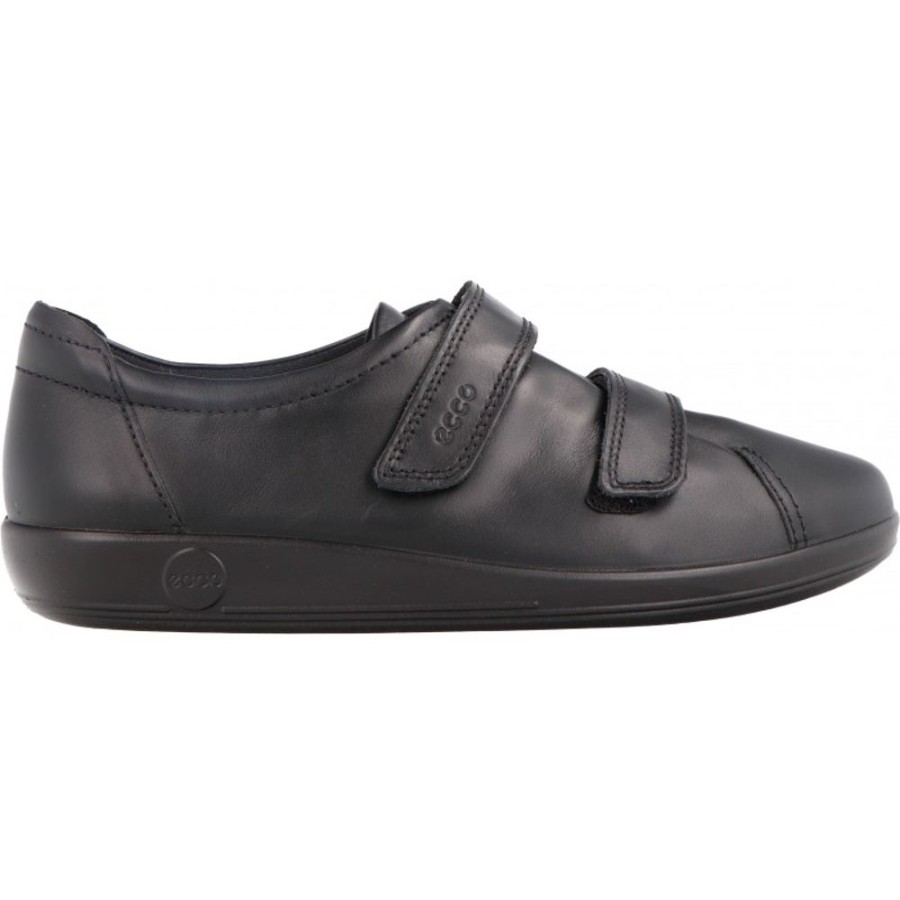 Femme Ecco | Ecco - Soft 2.0 Velcro Black