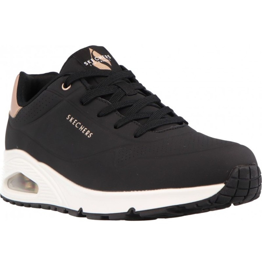 Femme Skechers | Skechers - Uno Blk