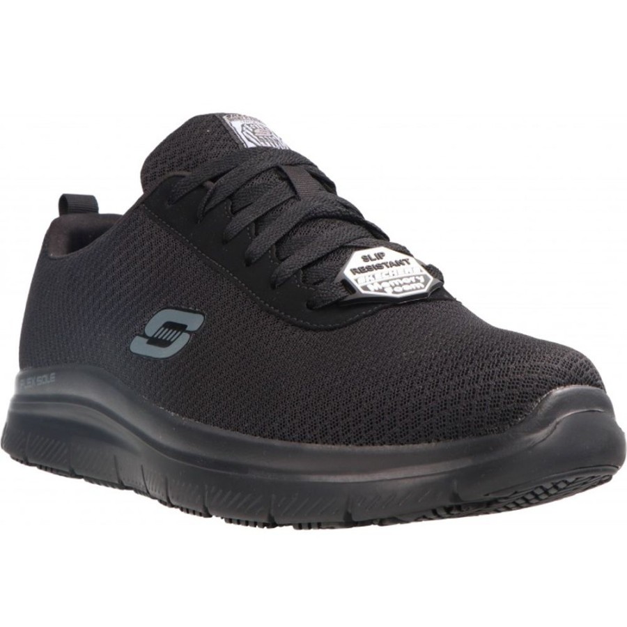 Homme Skechers | Skechers - Work Relaxed Fit Flex Advantage Bendon Sr