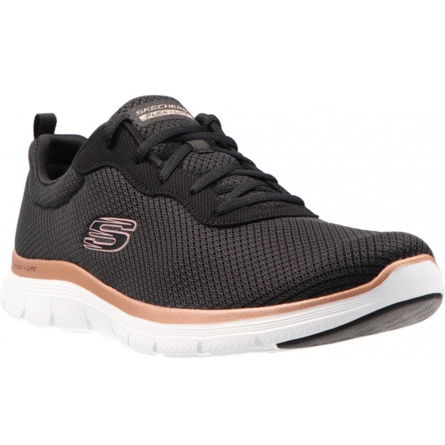 Femme Skechers | Skechers - Flex Appeal 4.0 Brilliant View Bkrg