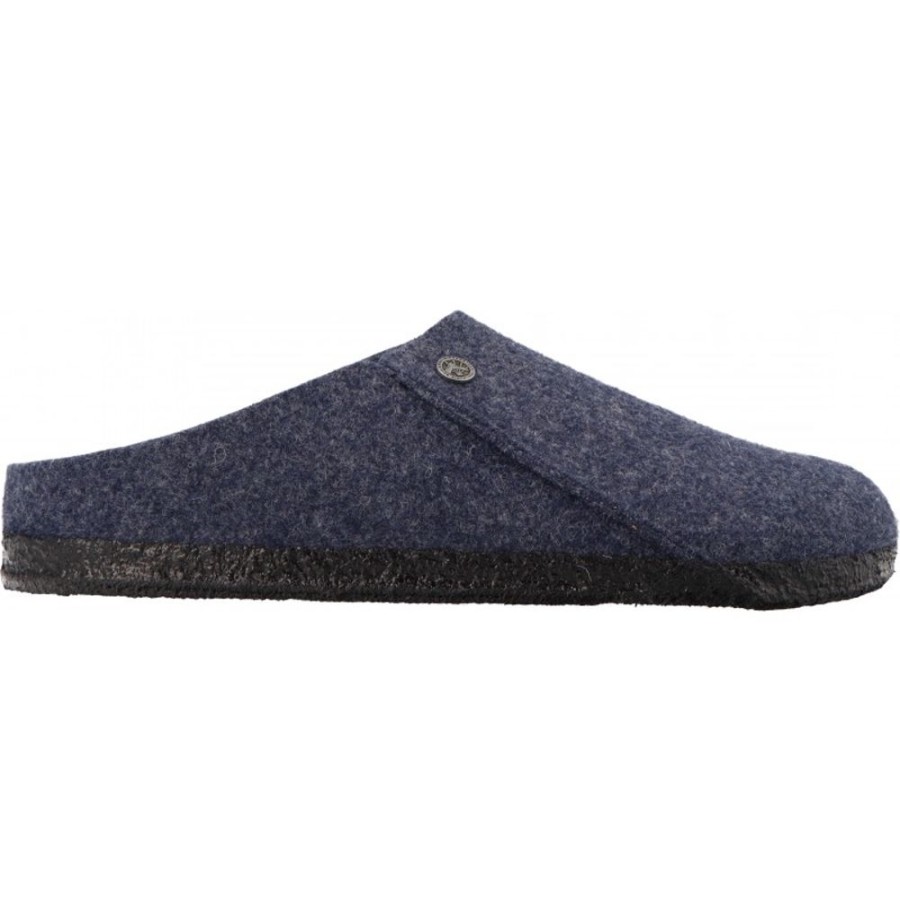 Homme Birkenstock | Birkenstock - Zermatt Dark Blue Felt