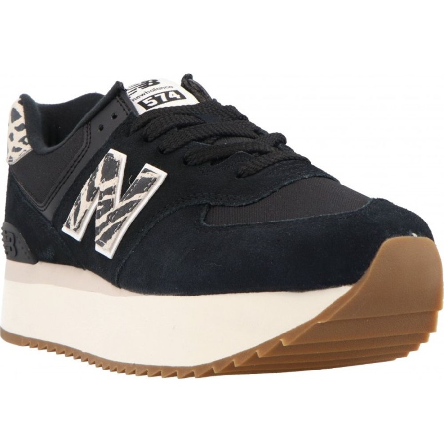 Femme New balance | New Balance - Wl574 Noir/Leopard