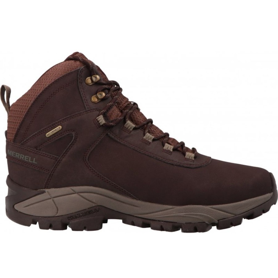 Homme Merrell | Merrell - Vego Mid Ltr Wtpf Marron