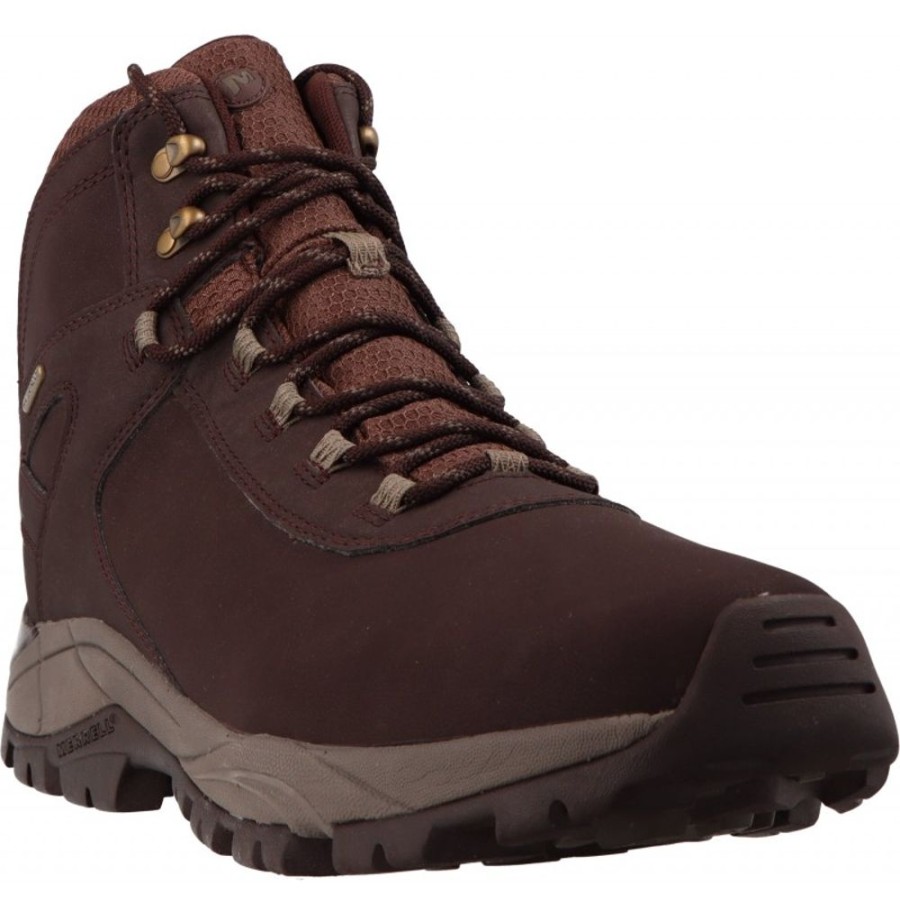 Homme Merrell | Merrell - Vego Mid Ltr Wtpf Marron