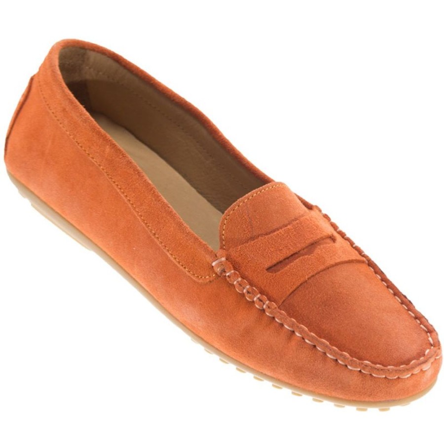 Femme Babouche | Babouche - Luva - Orange Suede