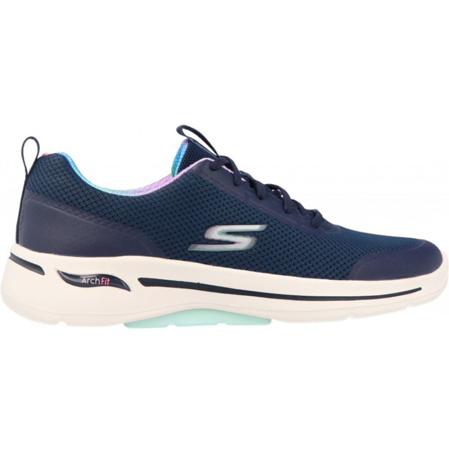 Femme Skechers | Skechers - Go Walk Arch Fit Fun Voyage Nvtq