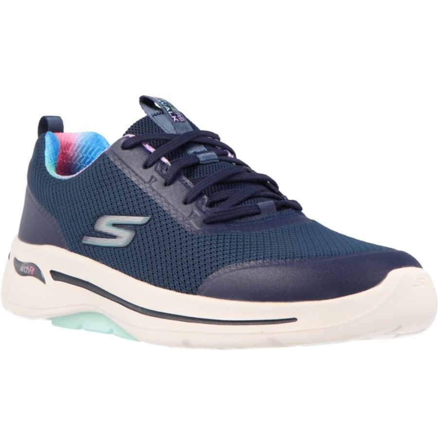 Femme Skechers | Skechers - Go Walk Arch Fit Fun Voyage Nvtq