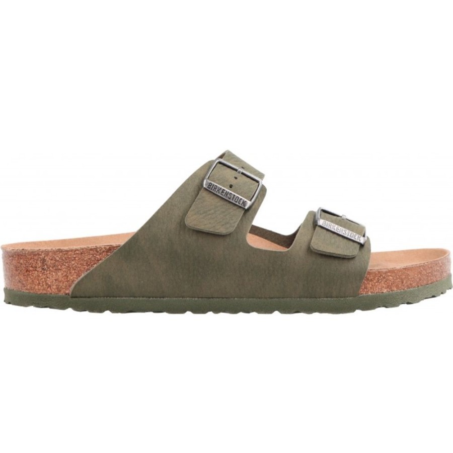 Homme Birkenstock | Birkenstock - Arizona Desert Dust Green Vegan