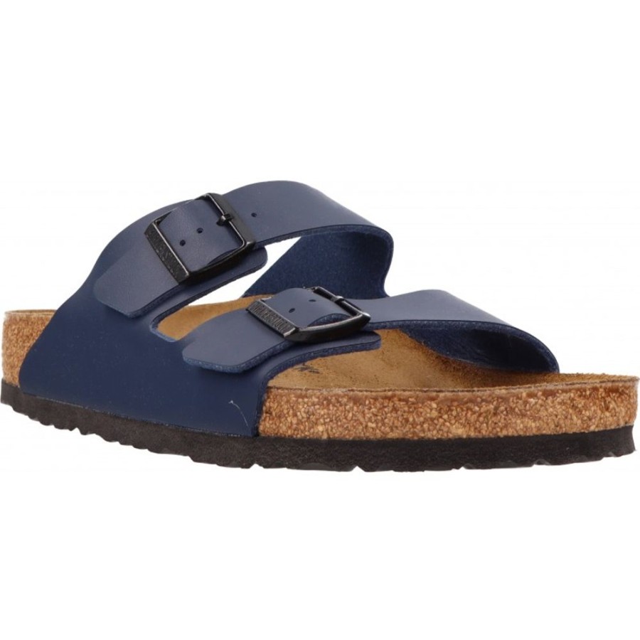 Homme Birkenstock | Birkenstock - Arizona Birko Flor Bleu