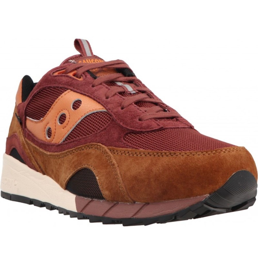 Homme Saucony | Saucony - Shadow 6000 Gtx Brown