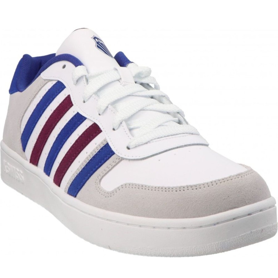 Homme kswiss | Kswiss - Court Palisades Blanc/Gris