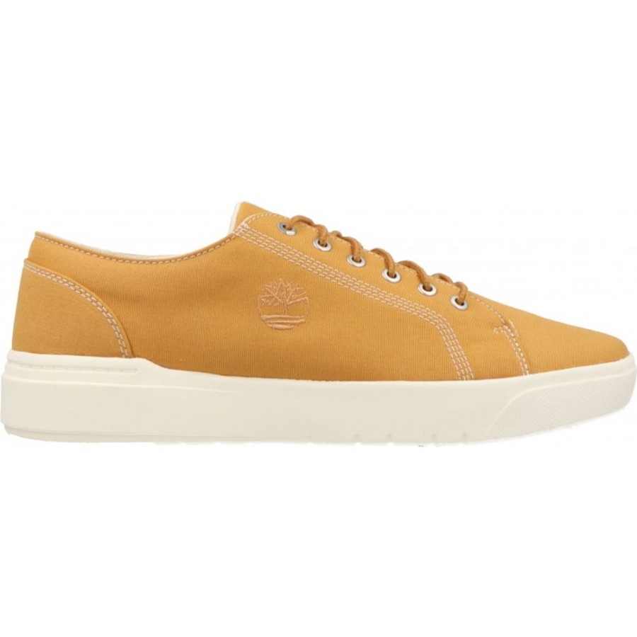 Homme Timberland | Timberland - Seneca Bay Fabric Oxford Wheat Canvas