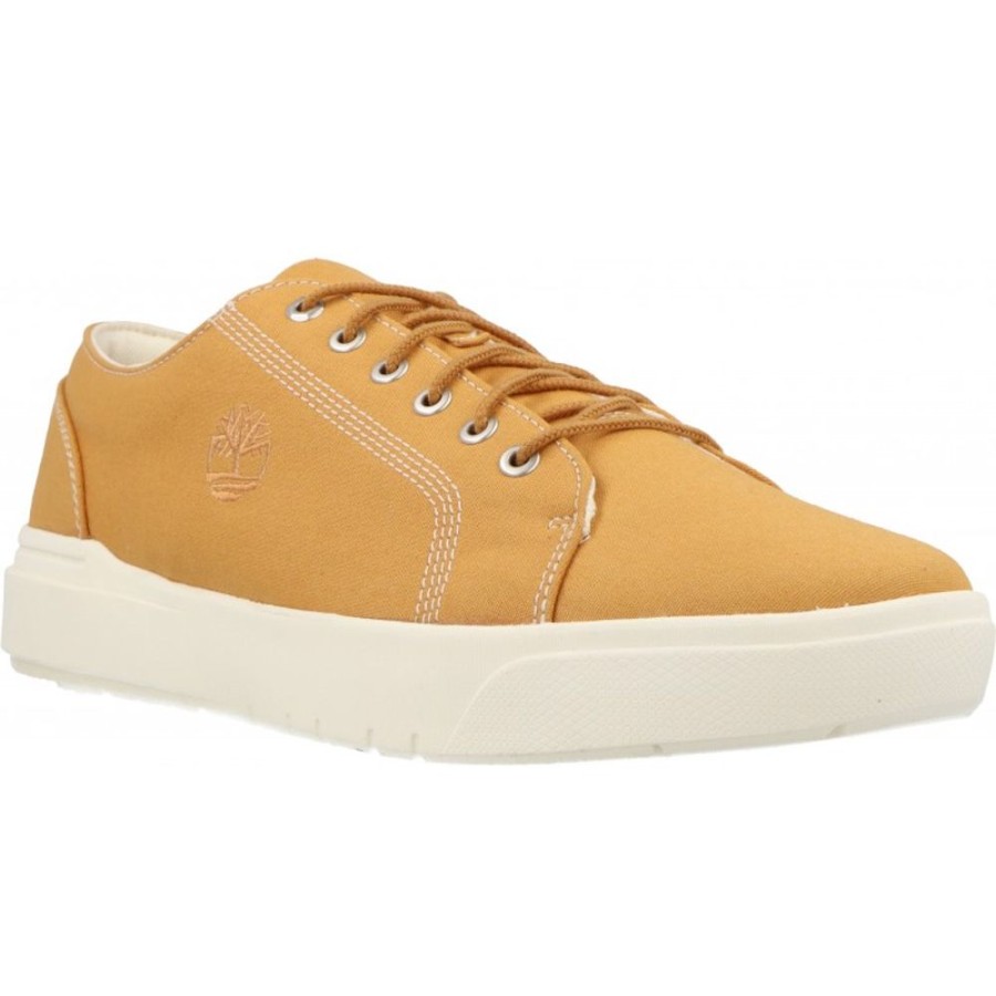 Homme Timberland | Timberland - Seneca Bay Fabric Oxford Wheat Canvas