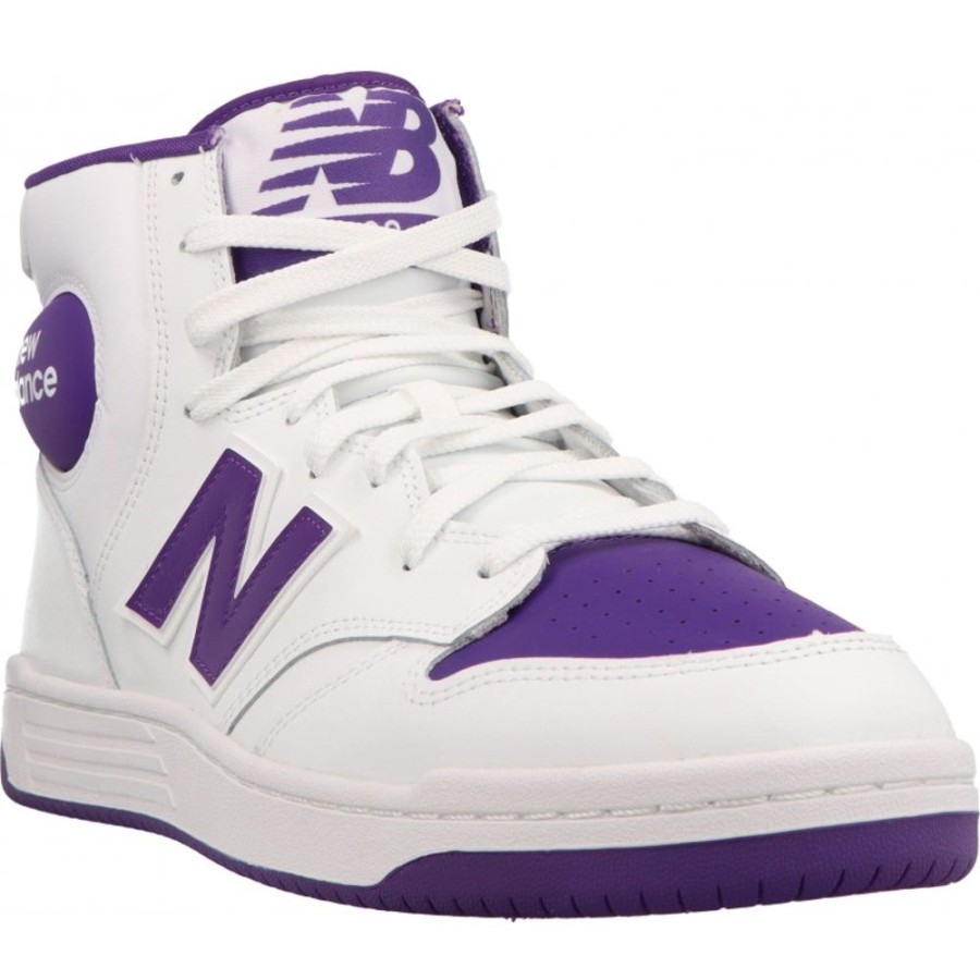 Homme New balance | New Balance - Bb 480 Sce Blanc/Lilas