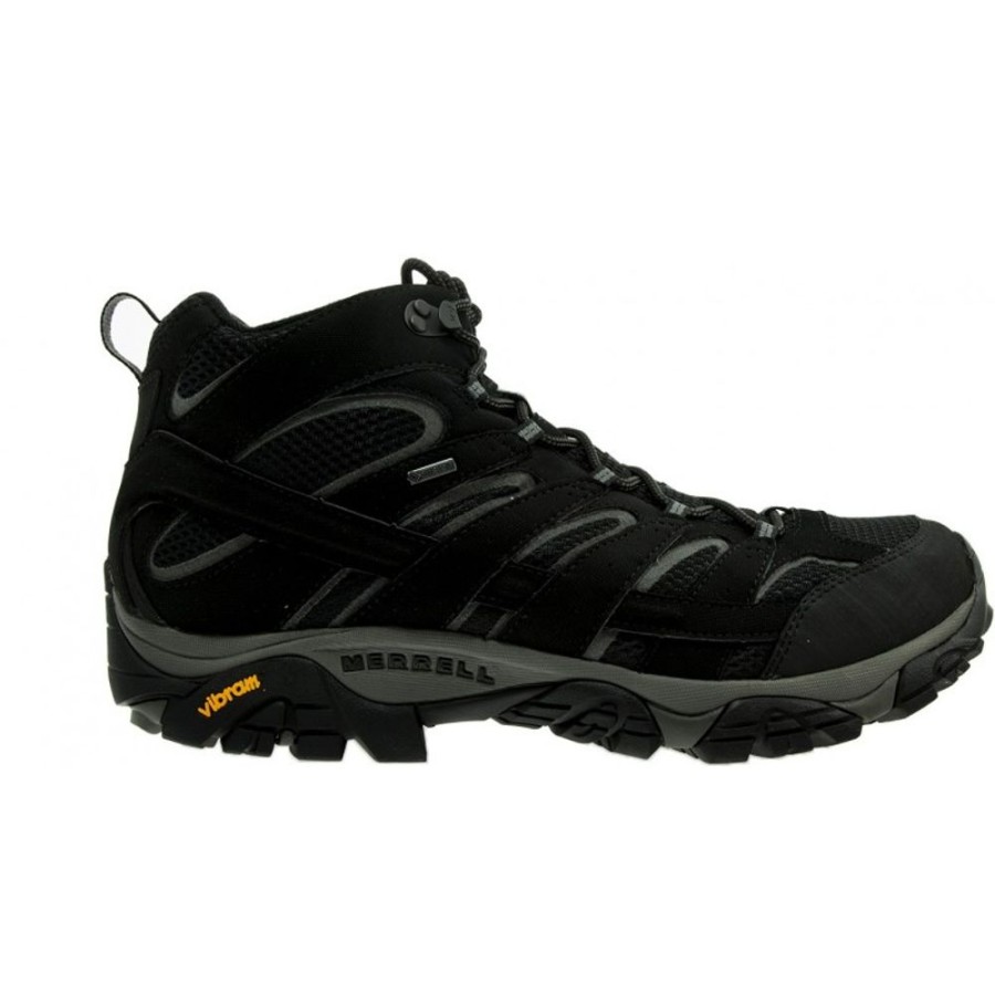 Homme Merrell | Merrell - Moab 2 Mid Gtx Noires