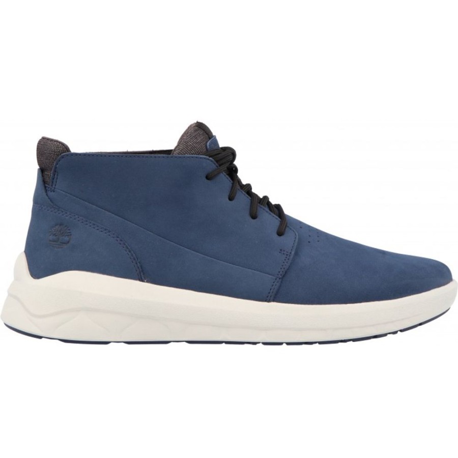 Homme Timberland | Timberland - Bradstreet Ultra Pt Chukka Navy Nubuck