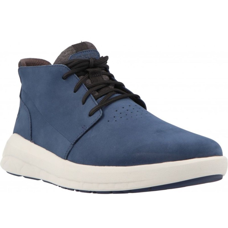 Homme Timberland | Timberland - Bradstreet Ultra Pt Chukka Navy Nubuck