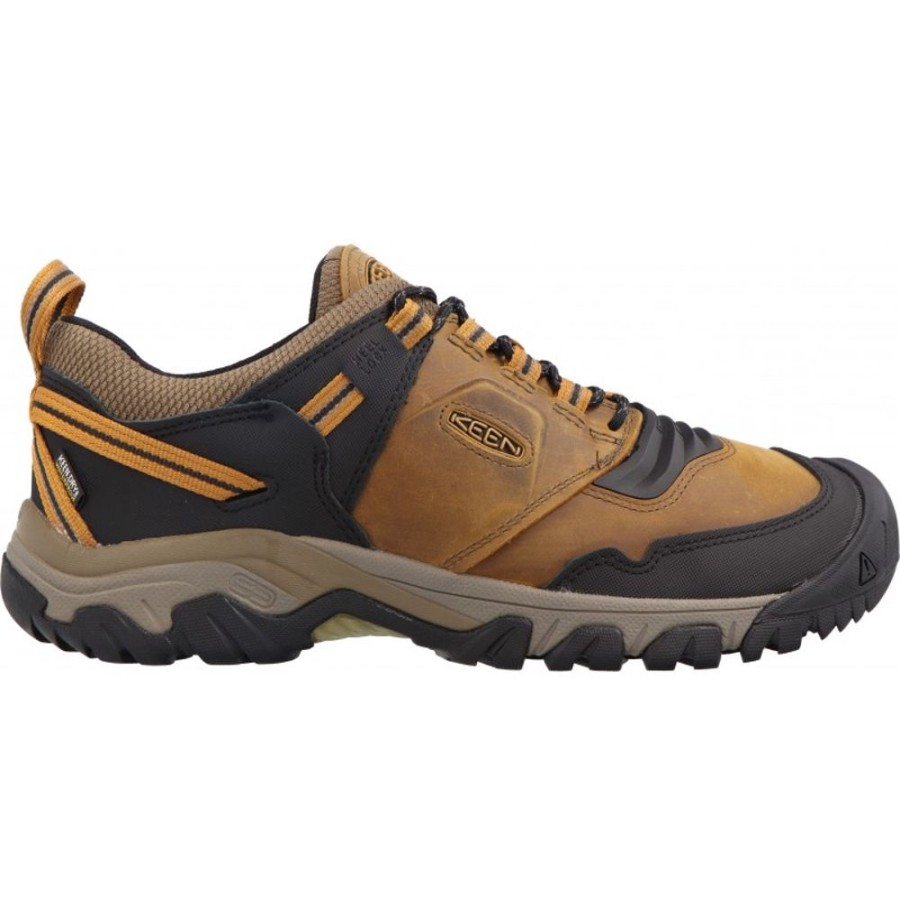 Homme Keen | Keen - Ridge Flex Wp Low Cut Bison Golden Brown