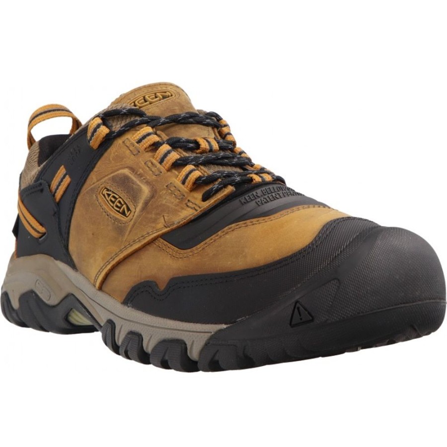 Homme Keen | Keen - Ridge Flex Wp Low Cut Bison Golden Brown