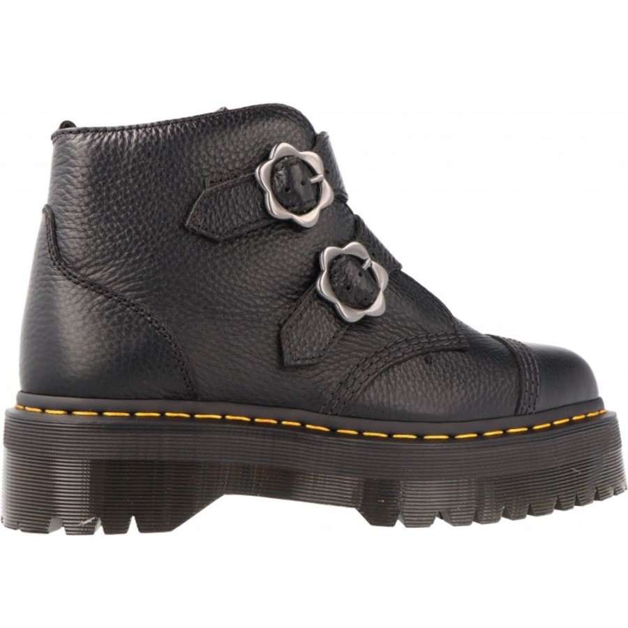 Femme Dr Martens | Dr Martens - Devon Flower Noir