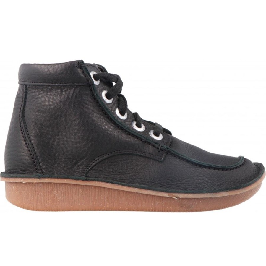 Femme Clarks | Clarks - Funny Ceder Black Leather