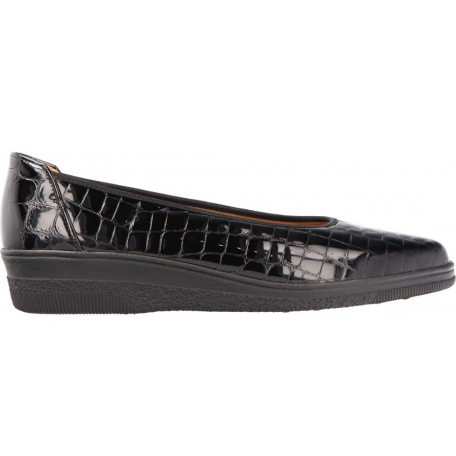 Femme Gabor | Gabor - Zahide Alligator Black