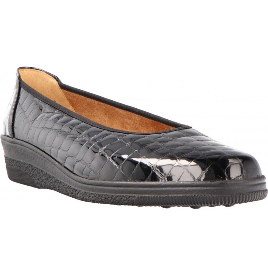 Femme Gabor | Gabor - Zahide Alligator Black