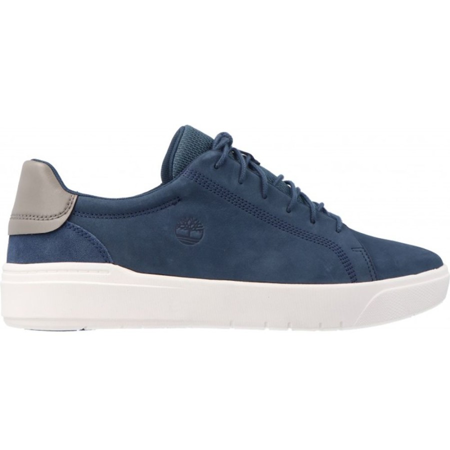 Homme Timberland | Timberland - Seneca Bay Oxford Dark Blue Nubuck