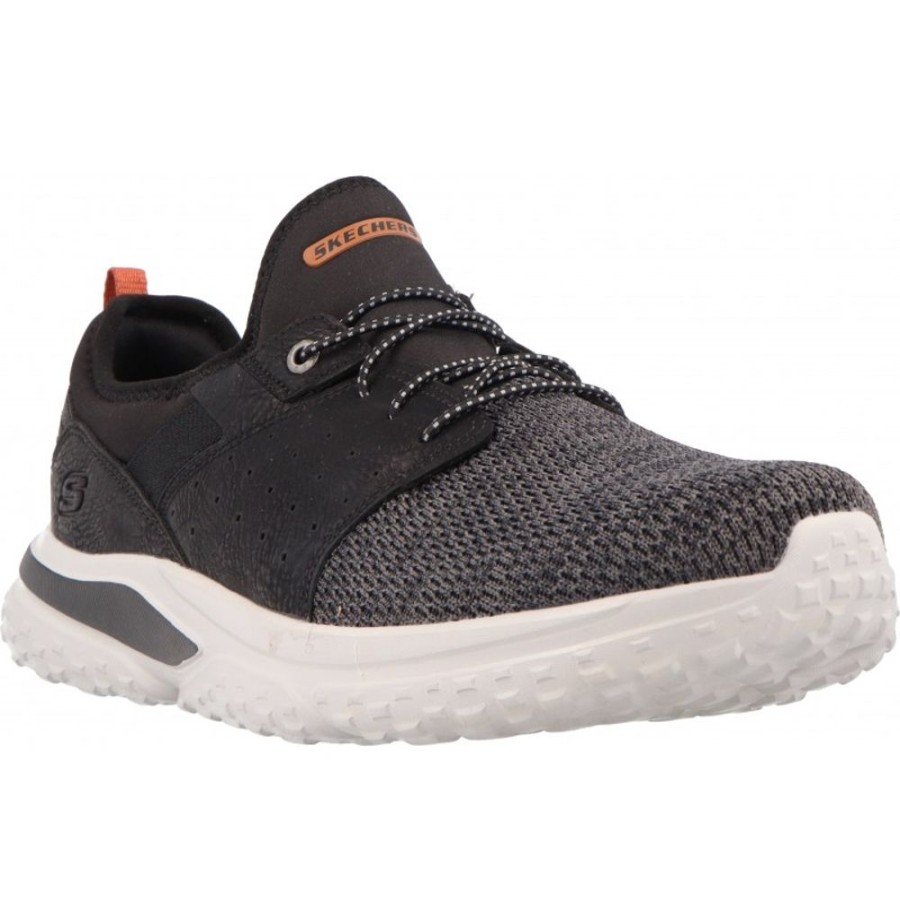 Homme Skechers | Skechers - Solvano Caspian Noir