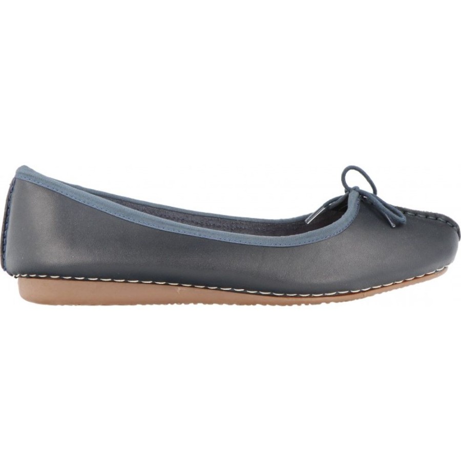 Femme Clarks | Clarks - Freckle Ice Bleue