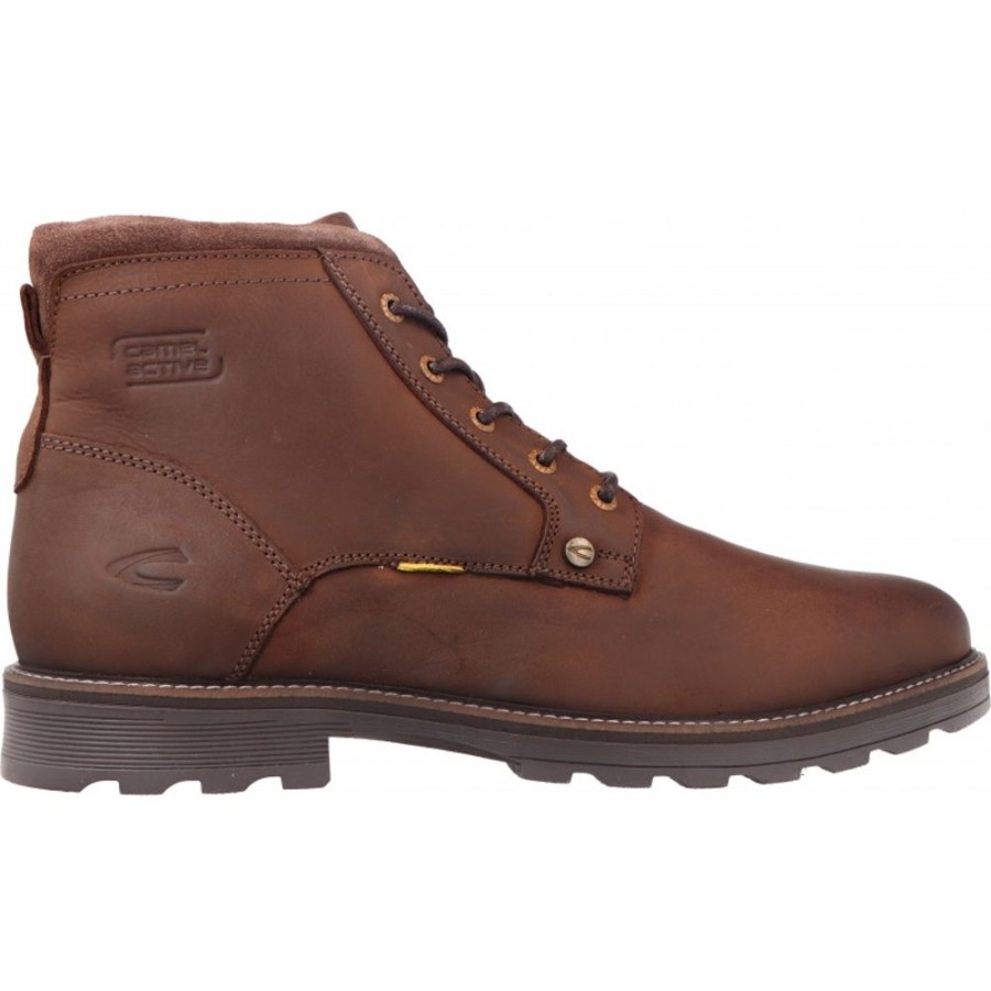 Homme Camel Active | Camel Active - Mattia Tumbled Mid Nubuk Brown