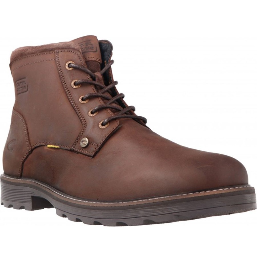 Homme Camel Active | Camel Active - Mattia Tumbled Mid Nubuk Brown