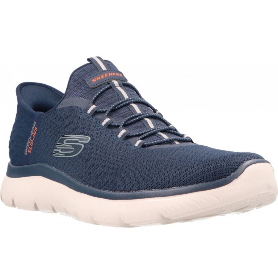 Homme Skechers | Skechers - Summits High Range Blue