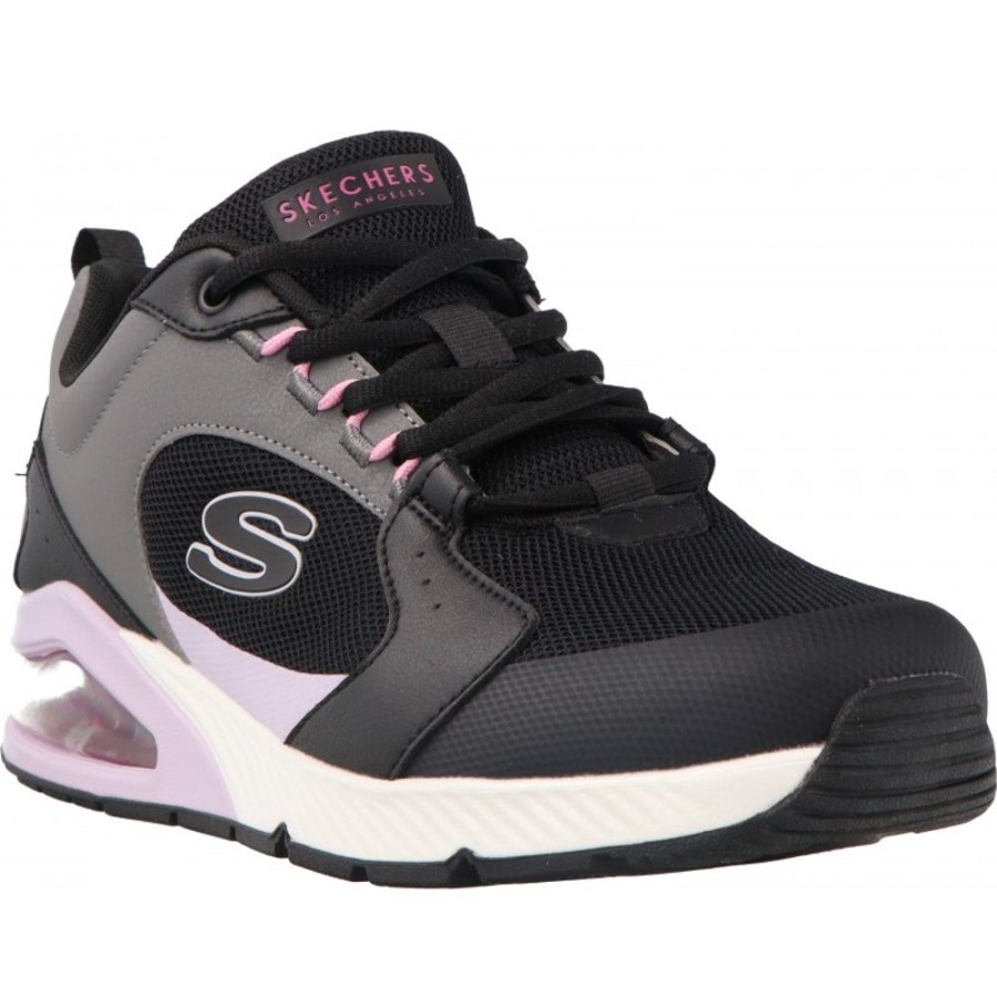 Femme Skechers | Skechers - Uno 2 90'S 2 Black