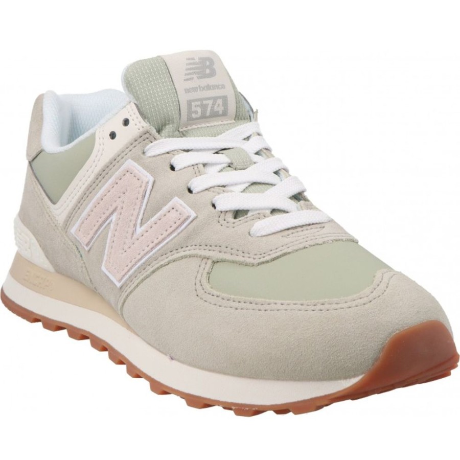 Femme New balance | New Balance - Wl574 Qd2 Vert Rose