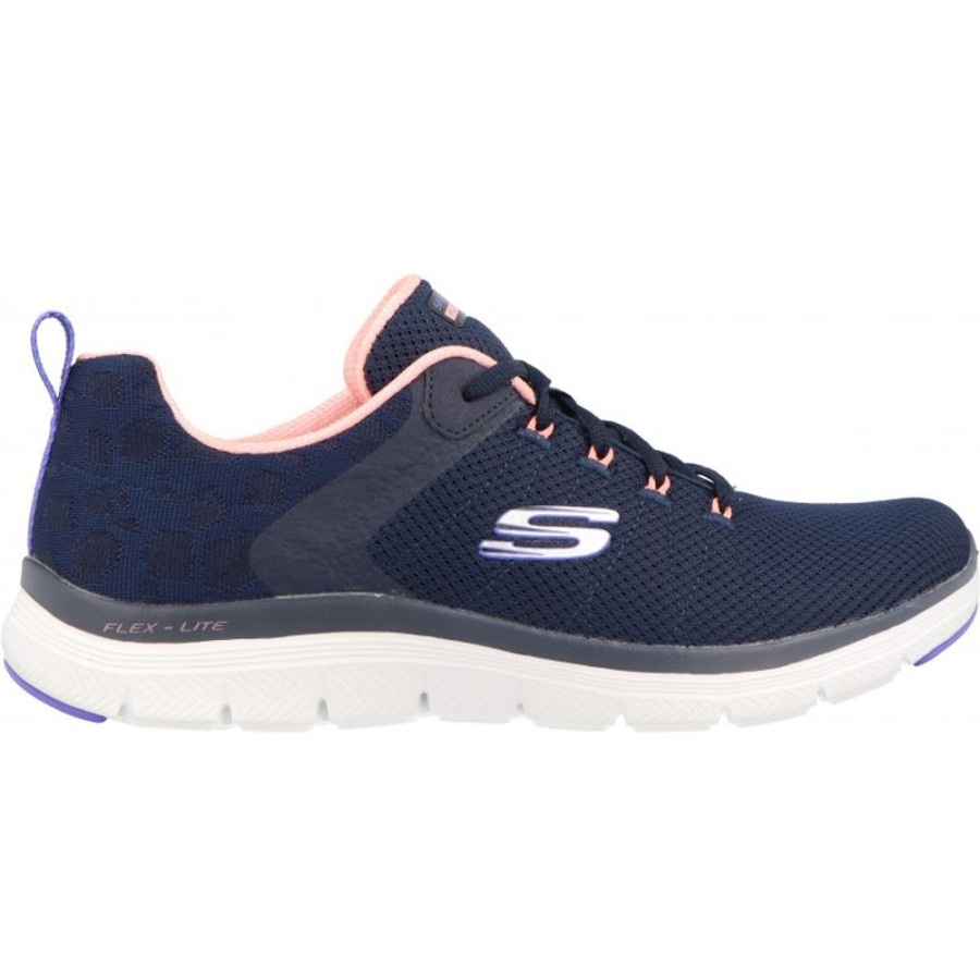 Femme Skechers | Skechers - Flex Appeal 4.0 Elegant Ways Bleu