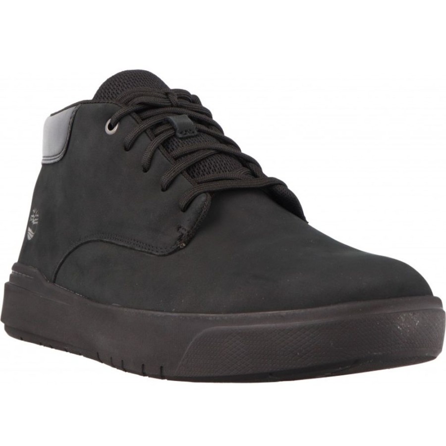 Homme Timberland | Timberland Seneca Bay Lthr Chukka Black Nubuck