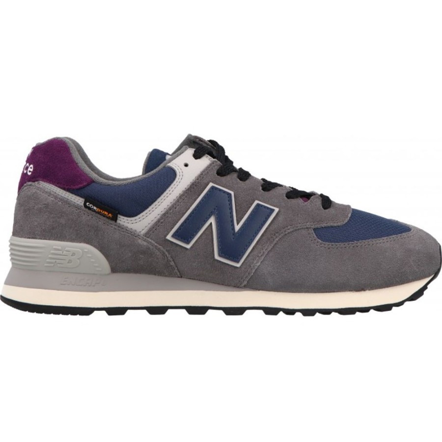 Homme New balance | New Balance - U 574 Kgn Gris Bleu