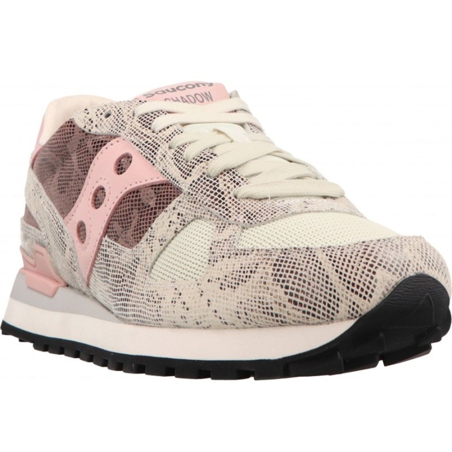 Femme Saucony | Saucony - Shadow Original Python/Beige