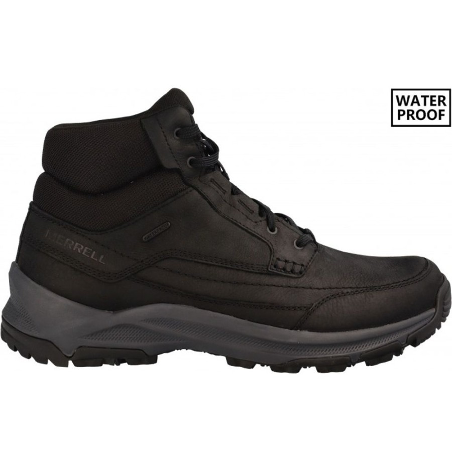 Homme Merrell | Merrell - Anvik 2 Mid Wp Black