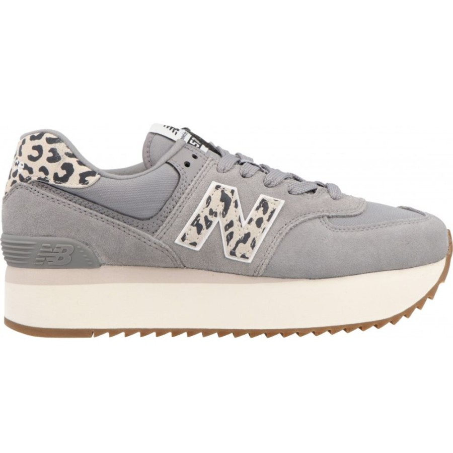 Femme New balance | New Balance - Wl574 Gris/Leopard