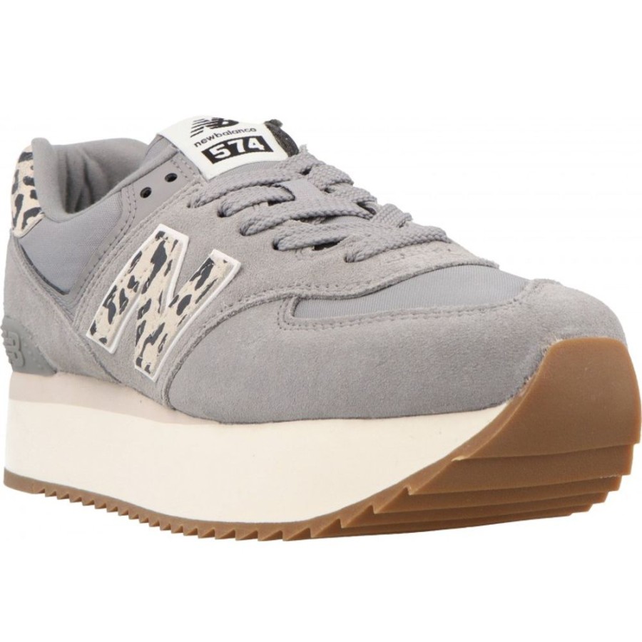 Femme New balance | New Balance - Wl574 Gris/Leopard