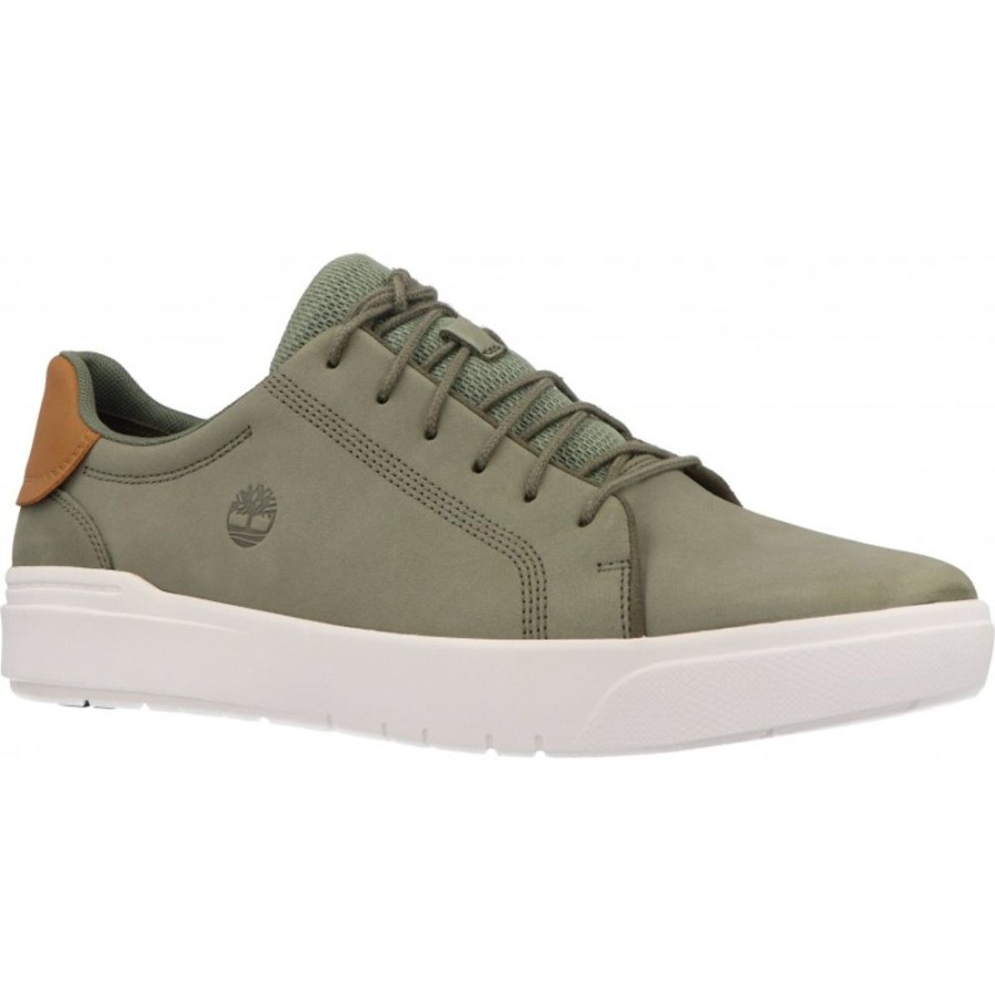 Homme Timberland | Timberland - Seneca Bay Oxford Dark Green Nubuck