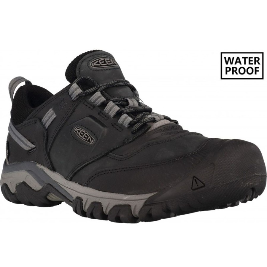 Homme Keen | Keen - Ridge Flex Wp Black Magnet