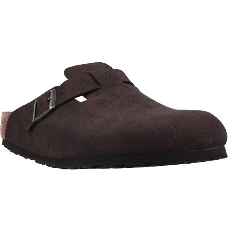 Homme Birkenstock | Birkenstock - Boston Black Syntetik