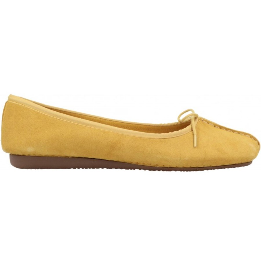 Femme Clarks | Clarks - Freckle Ice Yellow