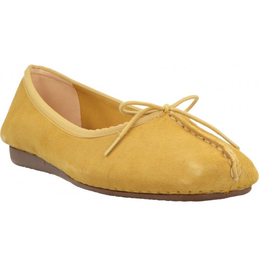 Femme Clarks | Clarks - Freckle Ice Yellow