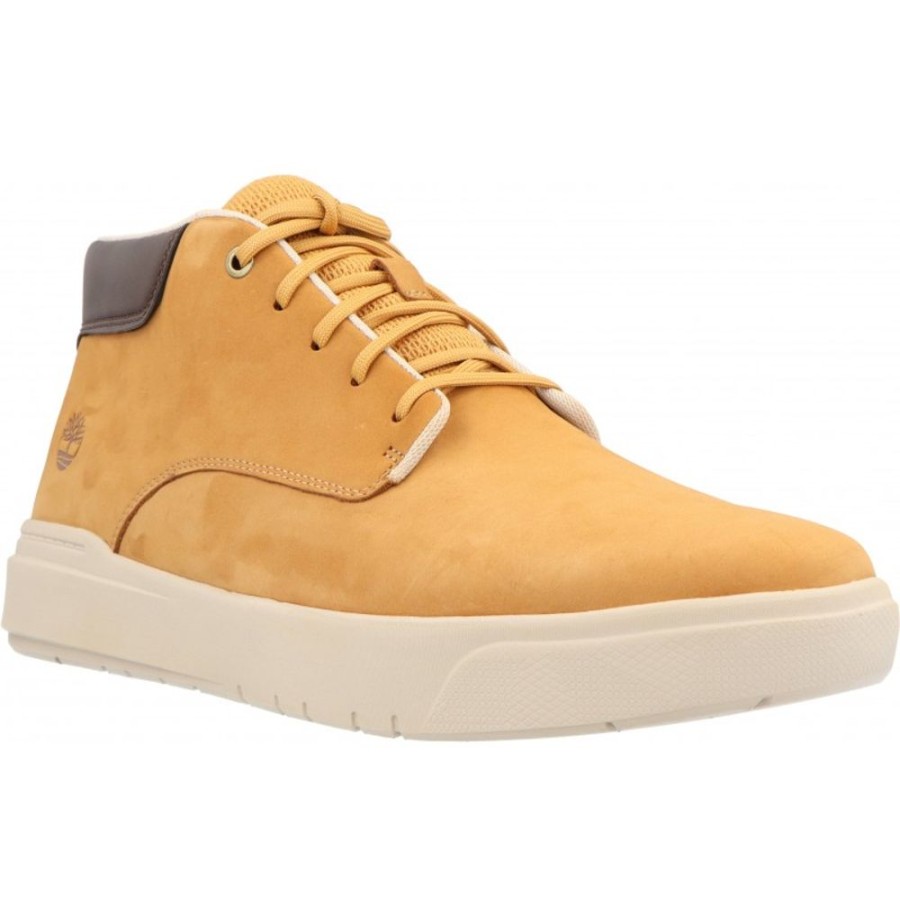 Homme Timberland | Timberland - Seneca Bay Lthr Chukka Wheat Nubuck