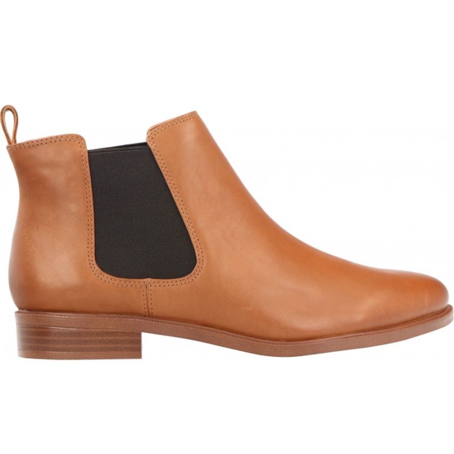 Femme Clarks | Clarks - Taylor Shine Tan Leather