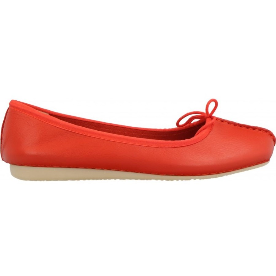 Femme Clarks | Clarks - Freckle Ice Orange